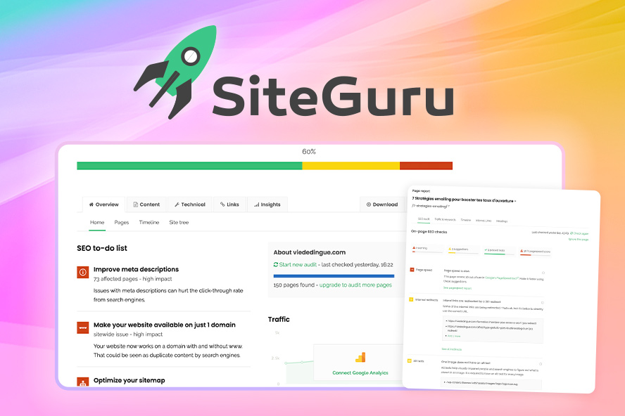 SiteGuru – Améliore le SEO de ton site